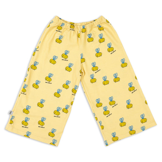 BEE ON YELLOW CULOTTE